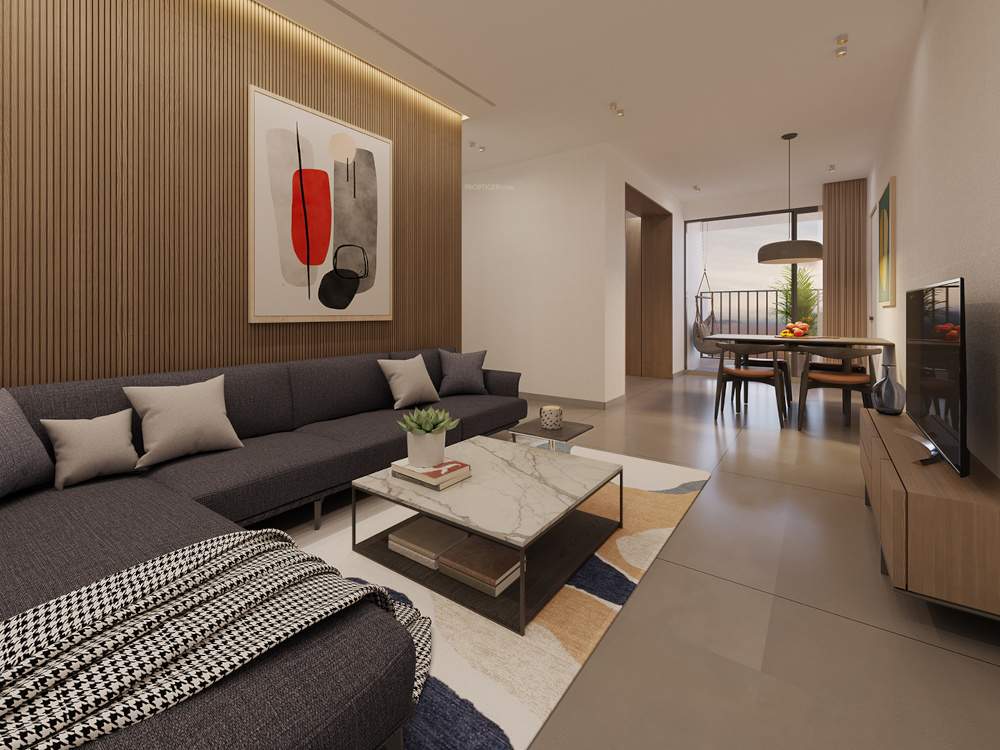  saanvi nirman estella Living Area