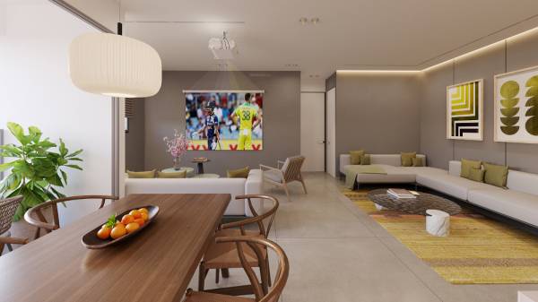  saanvi-nirman-estella Living Area