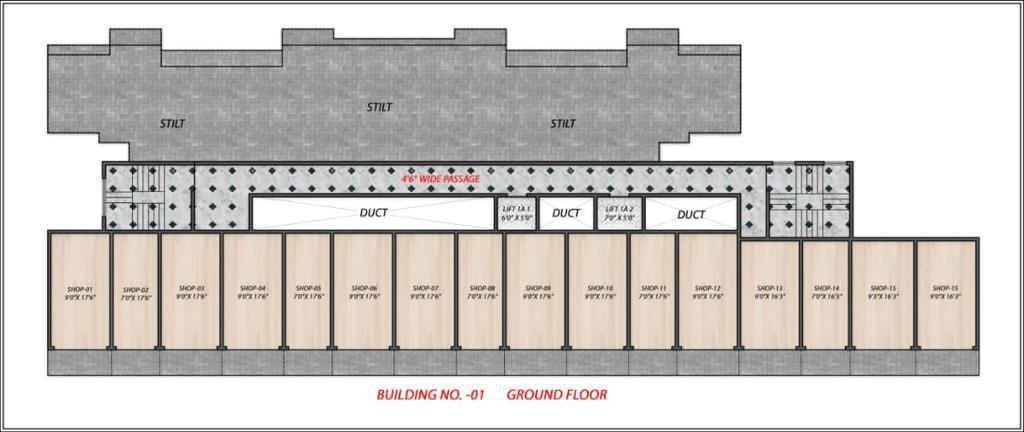  shree puram township Cluster Plan