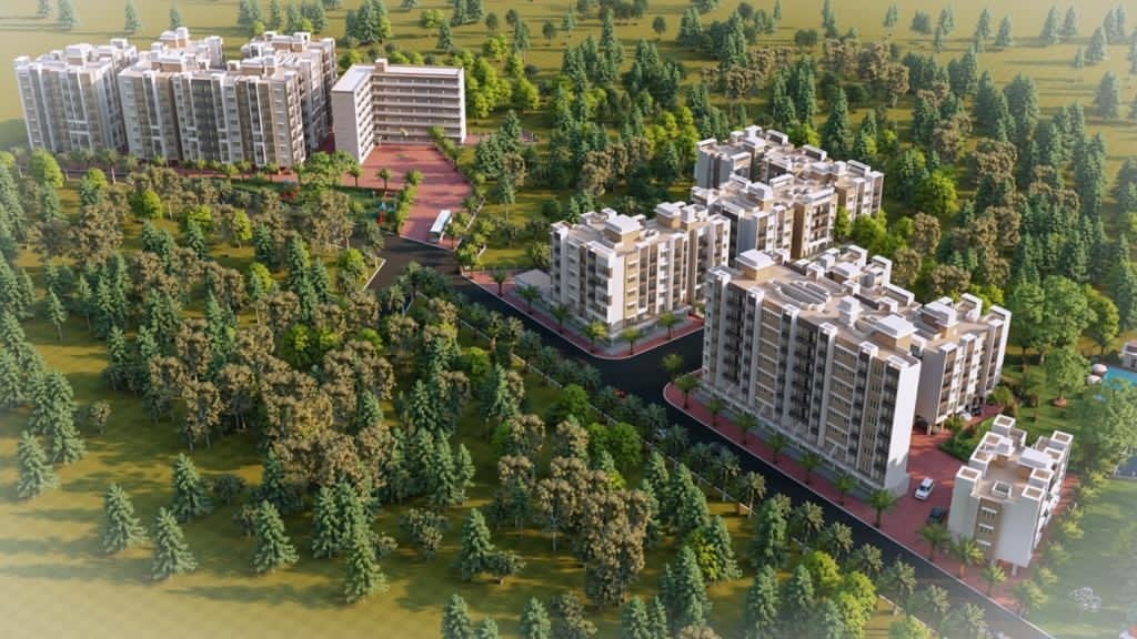  shree puram township Elevation
