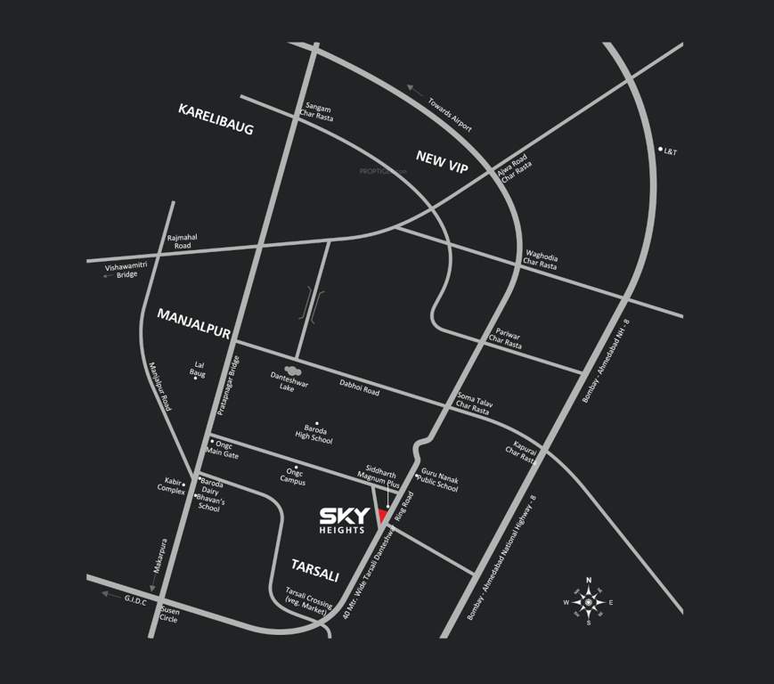  sky heights Location Plan