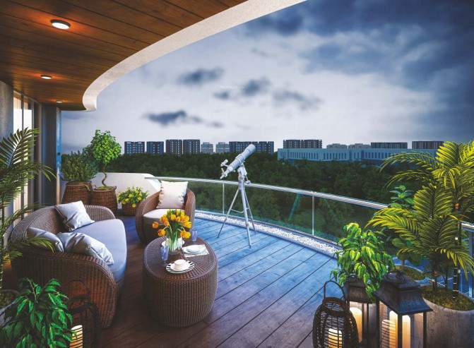  sky heights Balcony