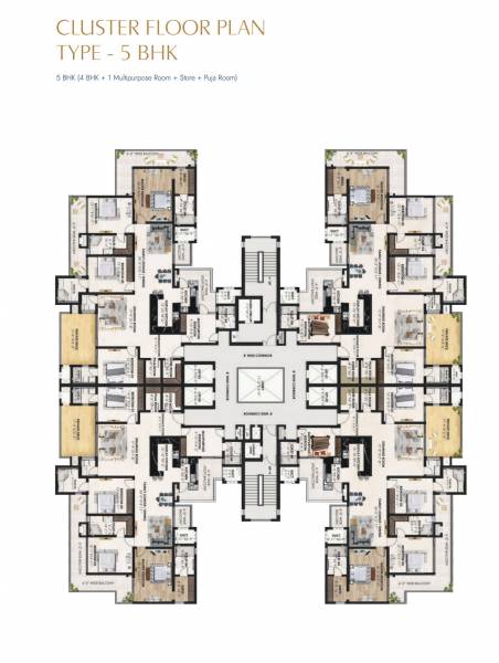  one-part-ii-residential TOWER 1 Cluster Plan