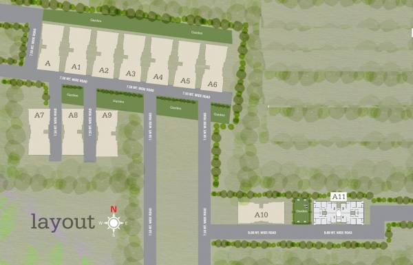  akshar-green-a11 Layout Plan