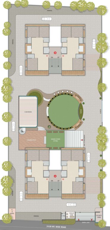 shiv siddhi Layout Plan