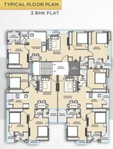  golden-icon Golden Icon Cluster Plan from 1st to 4th Floor