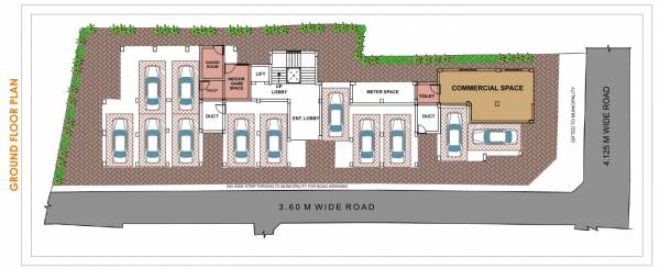  shreevilla Shreevilla Cluster Plan for ground Floor