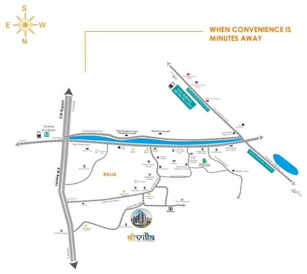  shreevilla Location Plan