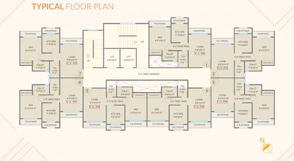  origin-wisteria-square Cluster Plan