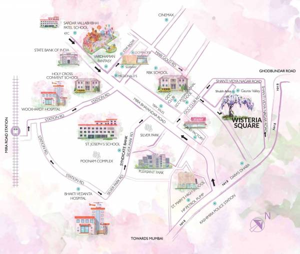 origin-wisteria-square Location Plan