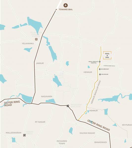  soul-and-soil-bangalore Location Plan
