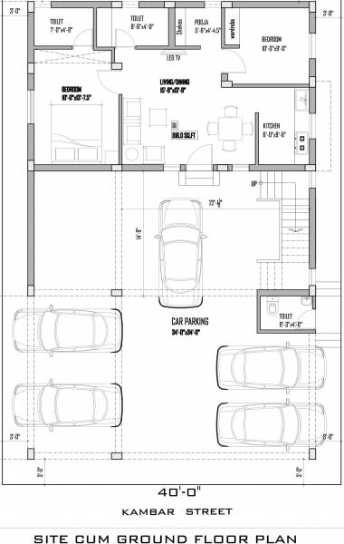  gokulam Niveditha Gokulam Cluster Plan for ground Floor
