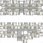  aarambh Block A And Block B Cluster Plan from 1st to 10th Floor