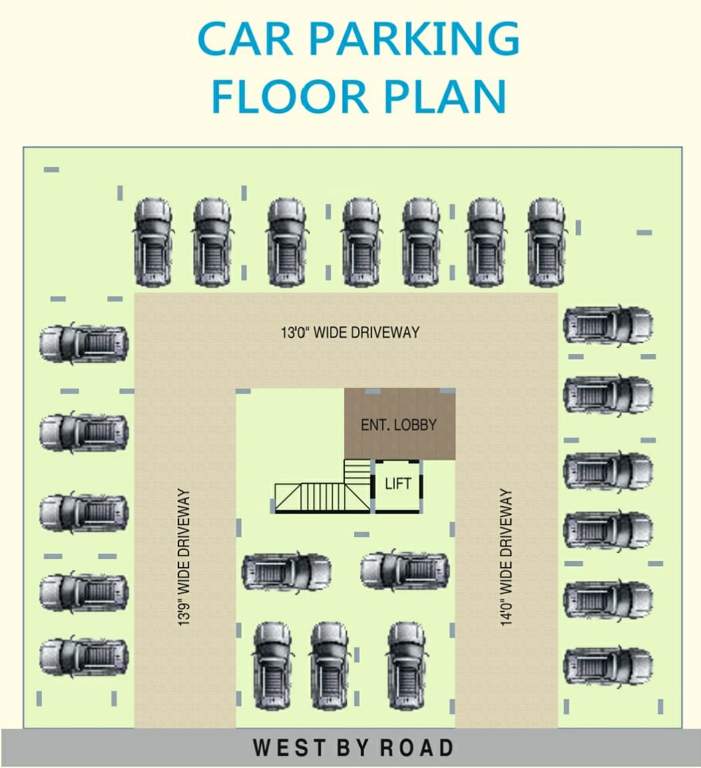  ganesh shree kamala Ganesh Shree Kamala Cluster Plan for ground Floor