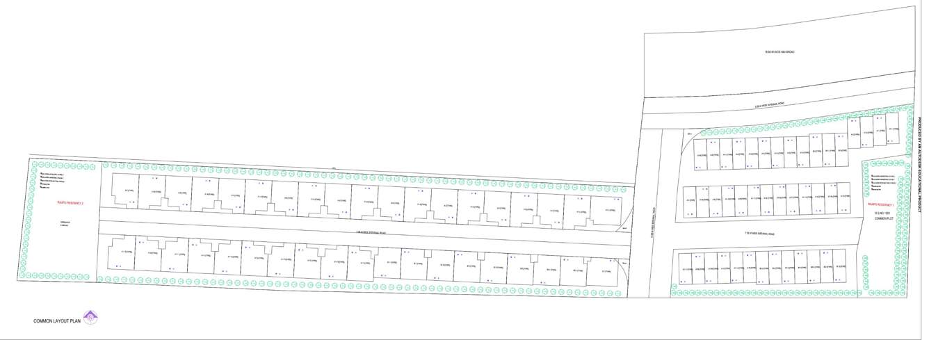 residency 1 and 2 Layout Plan