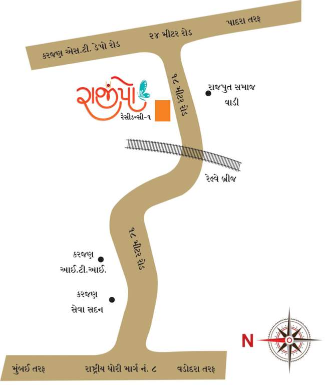 residency 1 and 2 Location Plan