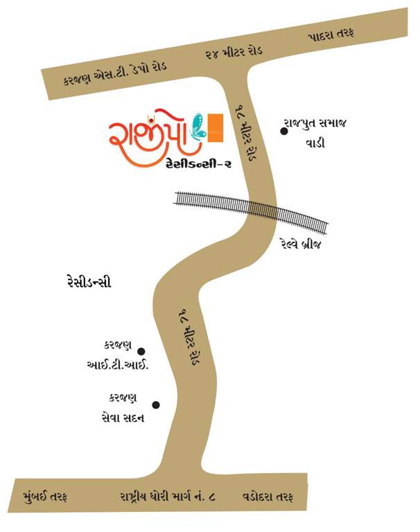 residency 1 and 2 Location Plan