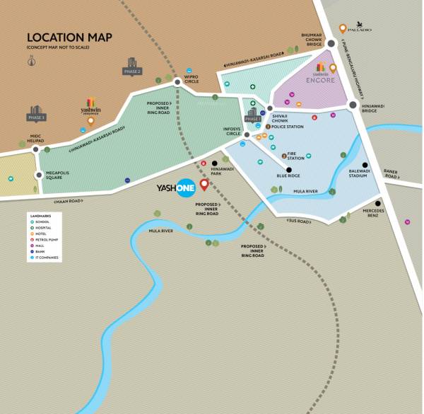  yashone-infinitee-phase-i Location Plan