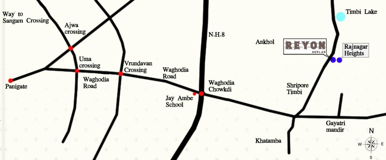  reyon duplex Location Plan