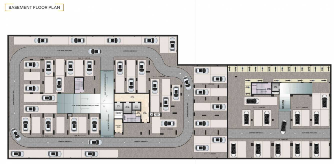 palatine Block B Basement Cluster Plan