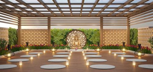 Yoga/ Meditation Area palatine Yoga/ Meditation Area