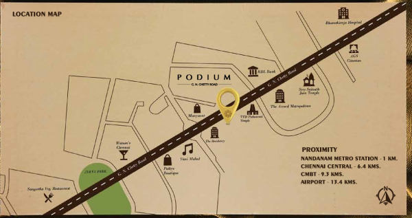  the-podium Location Plan