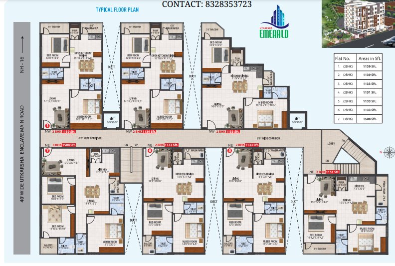  emerald Utkarsha Emerald Cluster Plan