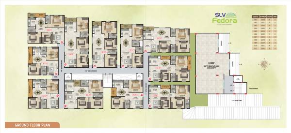  fedora SLV Fedora Cluster Plan for Ground Floor