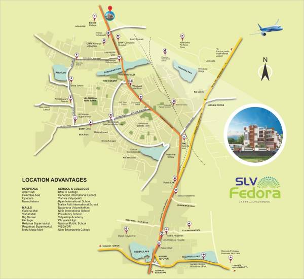  fedora Location Plan