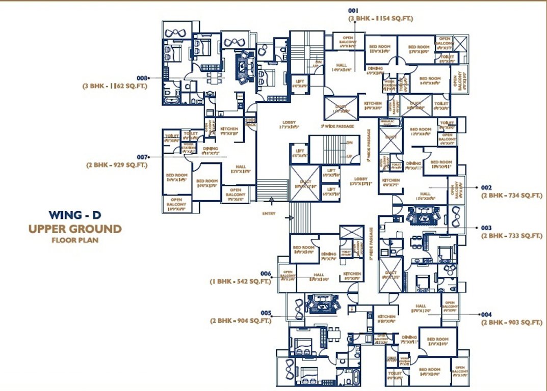 beaumonde phase 1 Beaumonde Phase 1 D Cluster Plan For Ground Floor