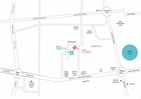  pushkar-flora Location Plan