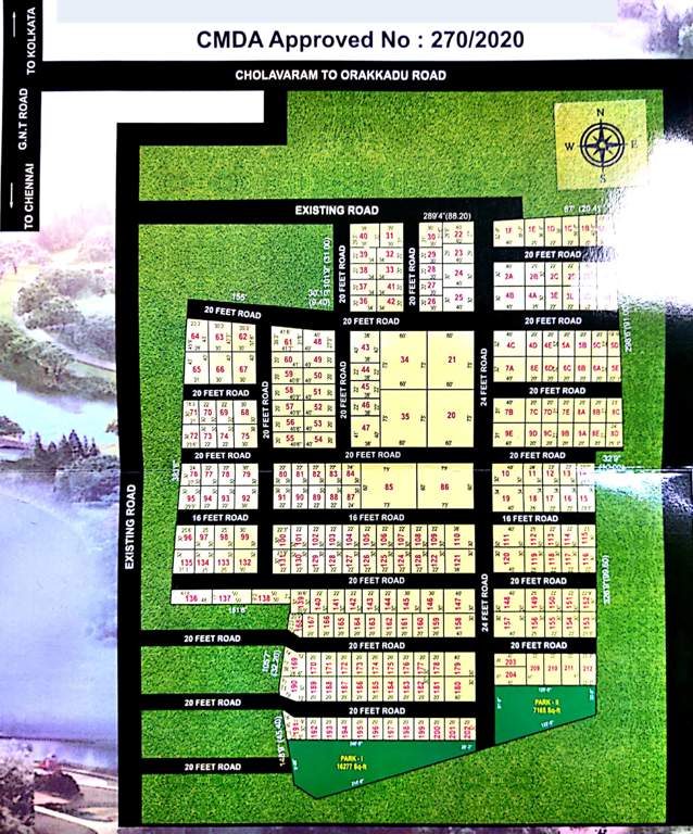  royal divine Layout Plan