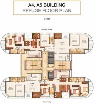  prospera-a3-a4-and-a5 A4, A5 Cluster Plan For 13th Floor