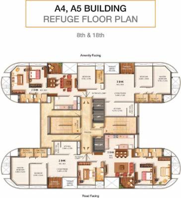  prospera-a3-a4-and-a5 A4, A5 Cluster Plan From 8th To 18th Floor