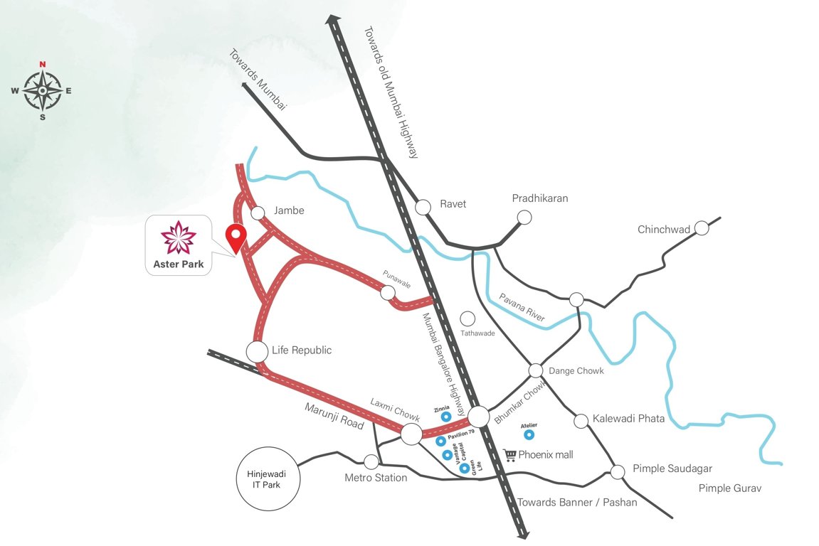  aster park Location Plan