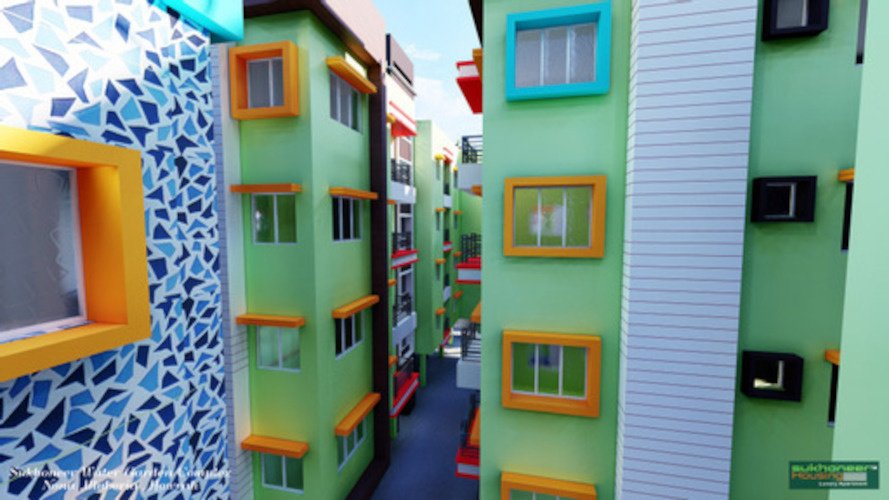  water garden complex phase 1 Elevation