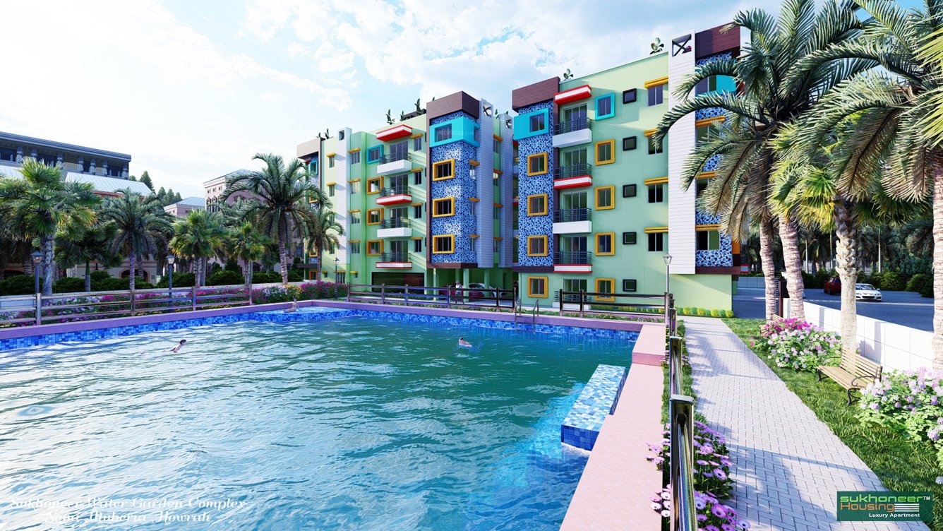  water garden complex phase 1 Elevation