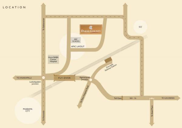 Location Plan daksh-county Location Plan