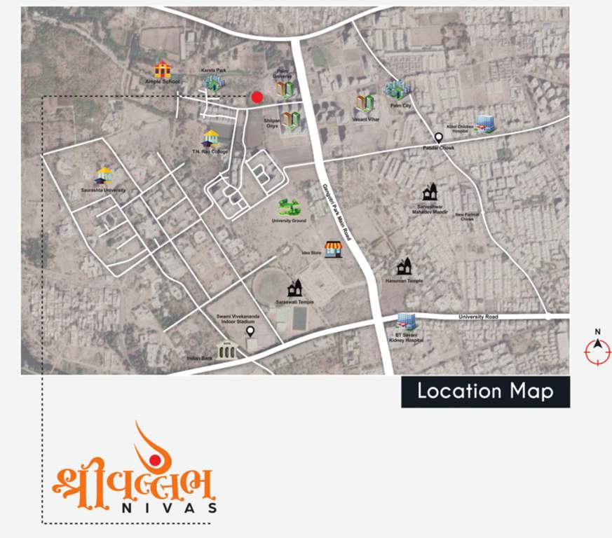  vallabh nivas Location Plan