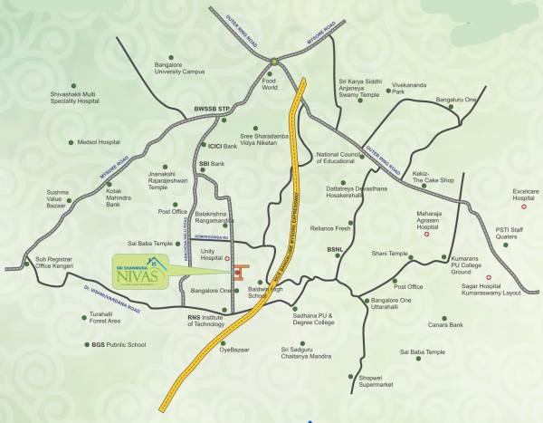  shanmuka-nivas Location Plan