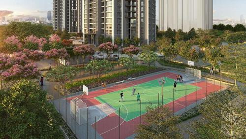  parkwest-oak-tower-10 Lawn Tennis Court