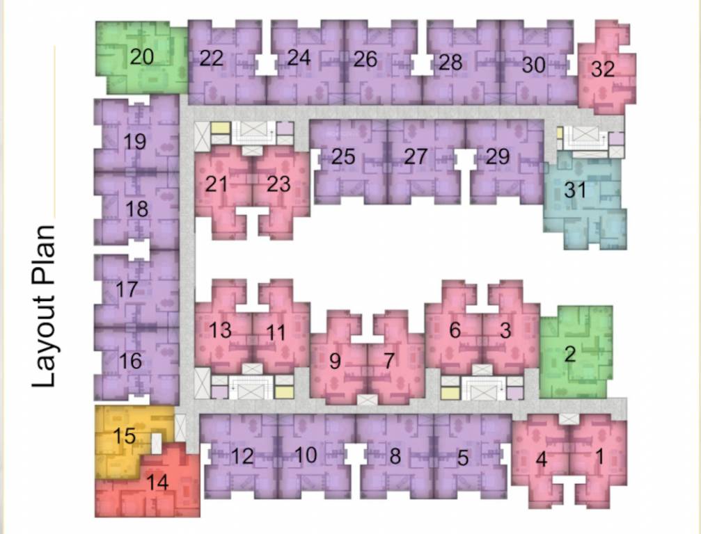 glorious a2 Layout Plan