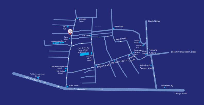  heights Location Plan