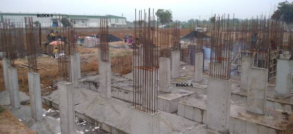  residency Block A Construction Status March-21