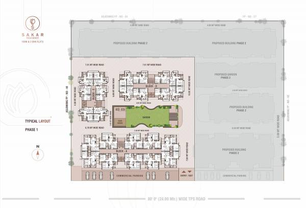  residency Layout Plan