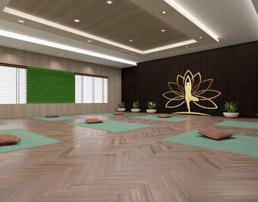  opera garden Yoga/Meditation Area