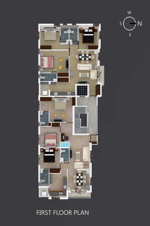  the aura The Aura Cluster Plan from 1st to 2nd Floor