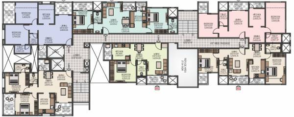  hill-crest Cluster Plan