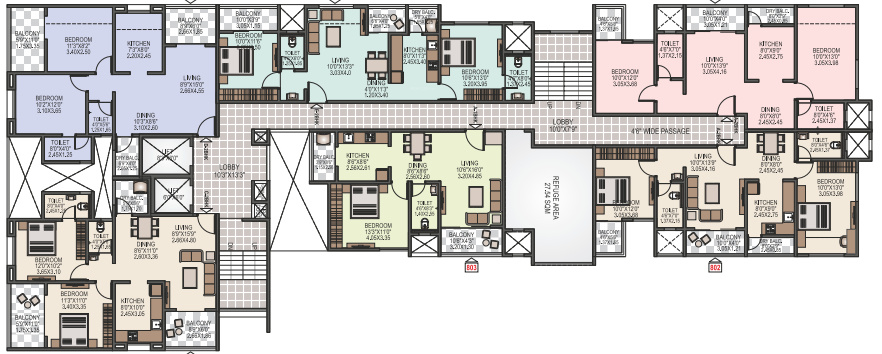  hill crest Cluster Plan