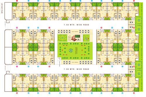  gulmohar-bungalows Layout Plan